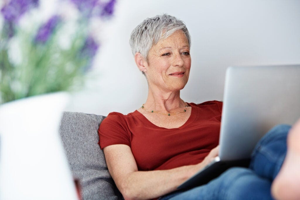 older woman laptop gettyimages