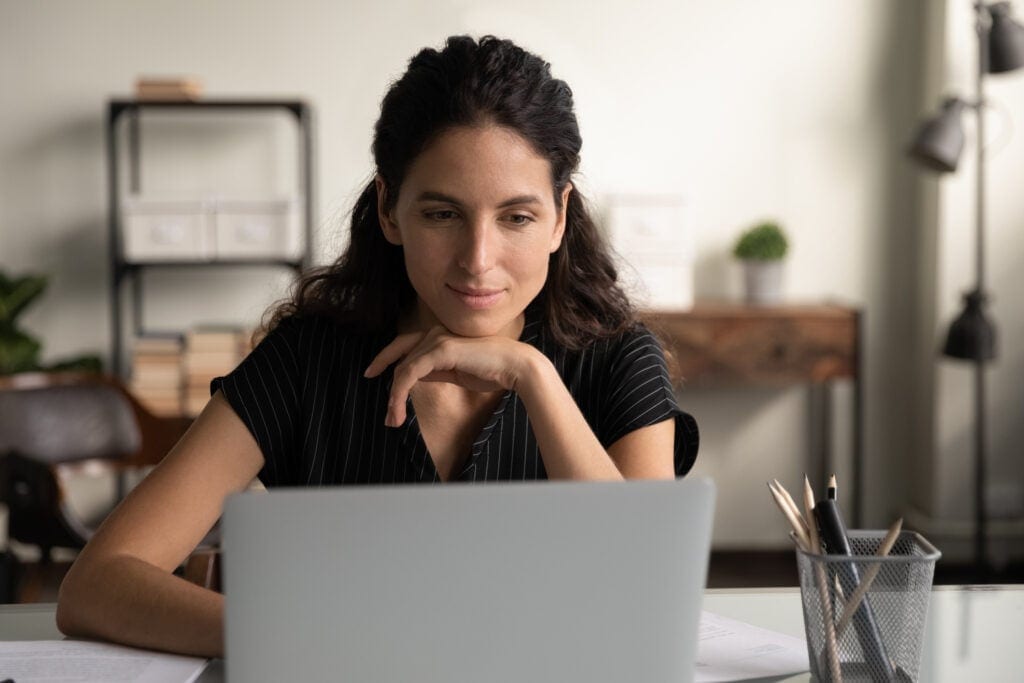 woman s at laptop gettyimages
