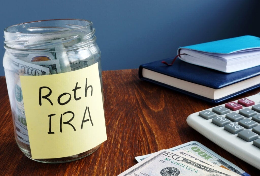 gettyimages roth ira jar