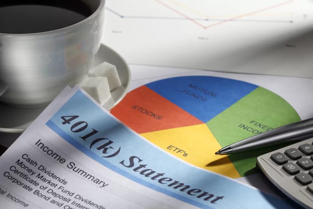 retirement account statement and pie chart.jpg