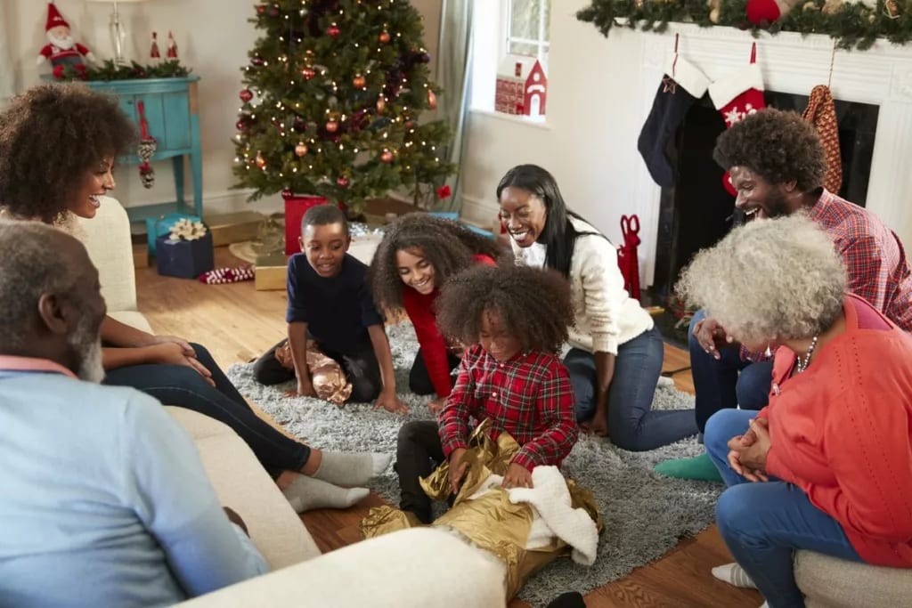 Family opening gifts Christmas AKFnaYZ.width .jpg