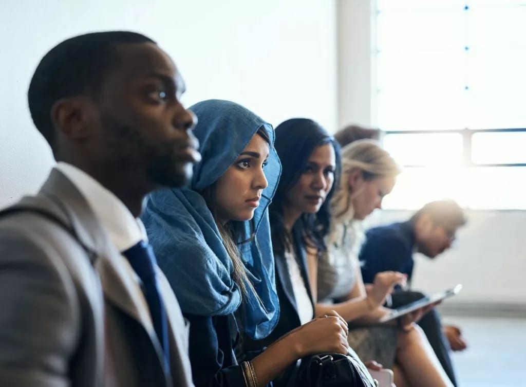 Diverse group awaiting job interviews ubEykDO.width .jpg