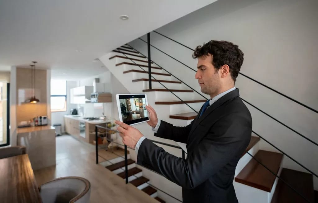 Man holding a tablet doing a virtual home tou.width ouZl.jpg