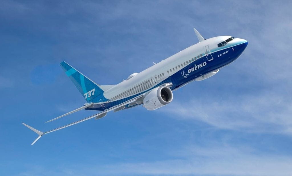 A 737 MAX.