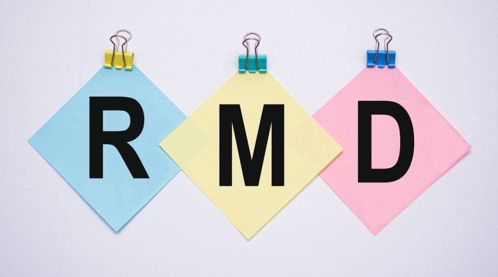 Notes with the letters R M D printed on them.
