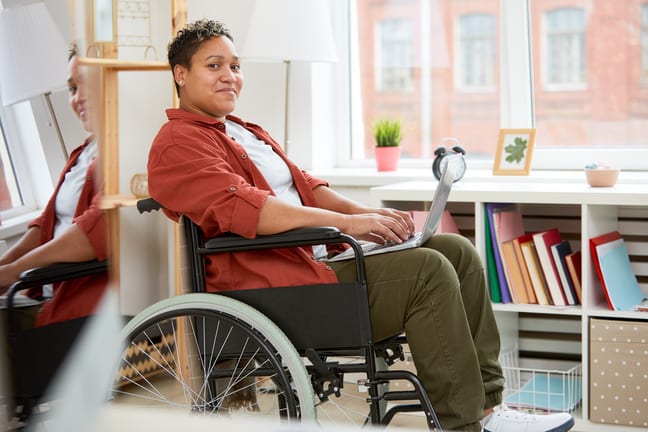 getty wheelchair smiling j59nSO