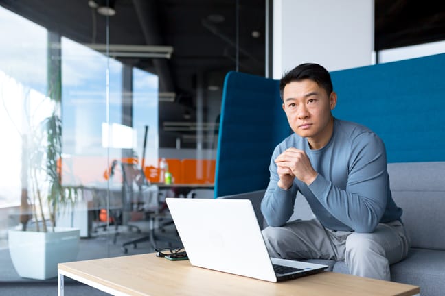 middle aged asian man laptopgettyimages