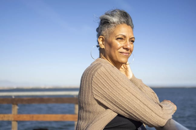 mature aa lady on a pier.jpg