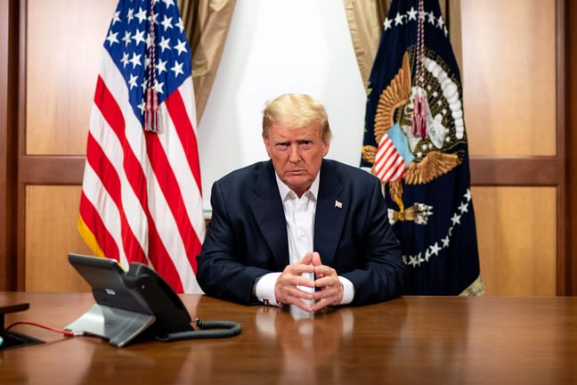 donald trump on conference call white house photo by tia dufour.jpg