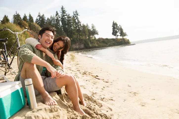 couple smiling on beach wgjJzZ.width .jpg