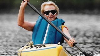 Local nonagenarian discovers the optimal use of her IRA is suing an exercise bike company